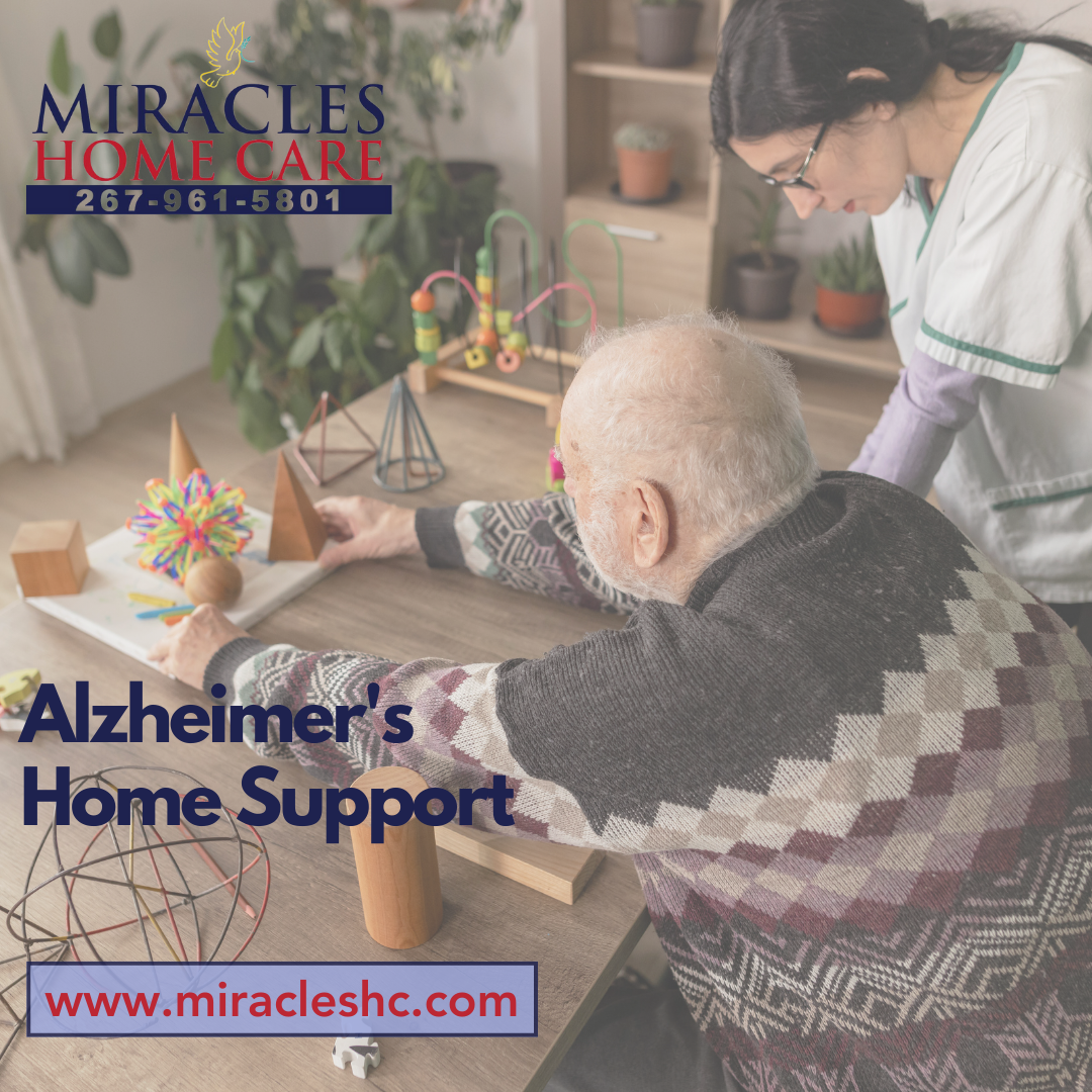 Alzheimer's Home Support in Philadelphia